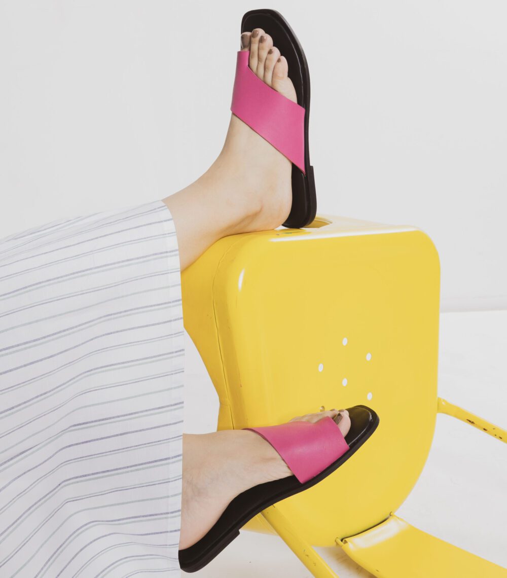 ISLA Flats – Fuchsia Genuine Leather | Alchemy footwear
